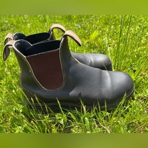 BLUNDSTONE 500 WOMENS ORIGINALS CHELSEA BOOTS - STOUT BROWN